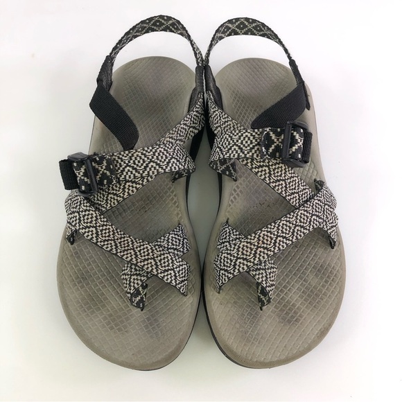 Chacos updraft eco tread X2 size 8 women’s green sport sandals two strap - Picture 7 of 8